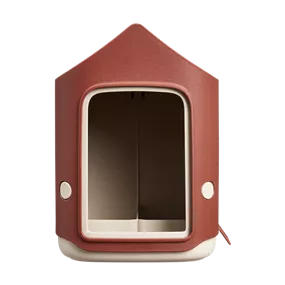 Cosy Vogelfutterhaus, rot