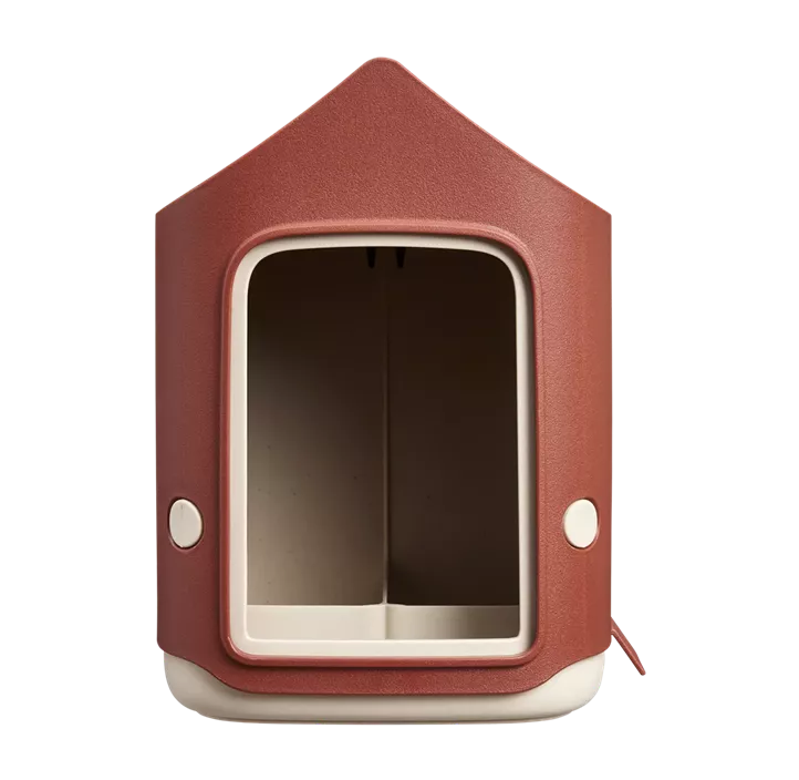 Cosy Vogelfutterhaus, rot