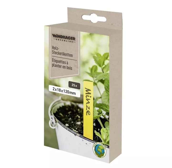 Holz-Stecketiketten 25 Stk.
