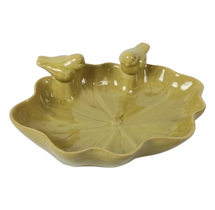 Vogeltränke Blatt Ginko