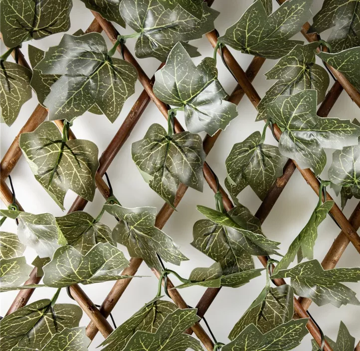 Weidespalier faltbar mit Efeu-Kunstblättern