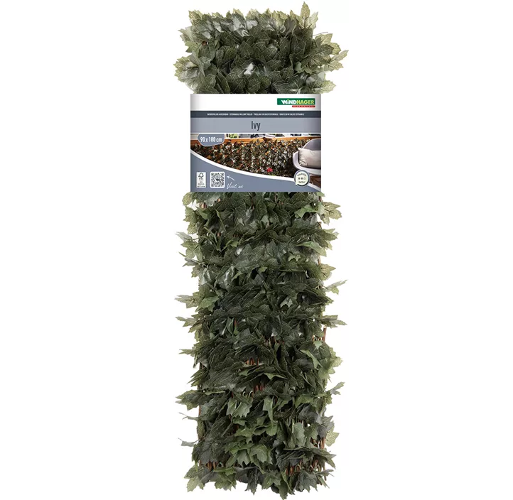 Weidespalier faltbar mit Efeu-Kunstblättern