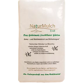 Naturmulch aus Miscanthusstreu