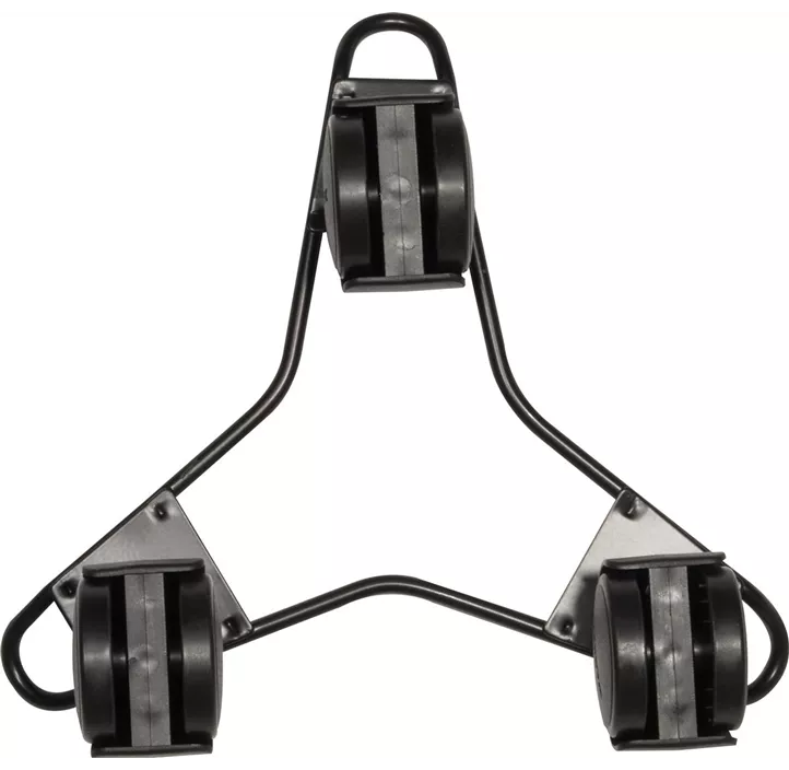 Multi Roller aus Stahl, 3 Rollen für weiche/robuste Böden