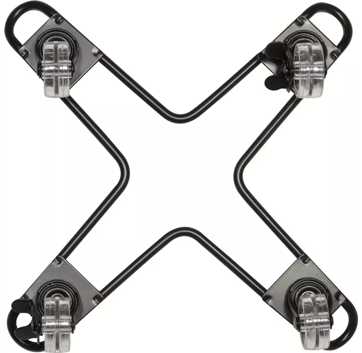 Multi Roller aus Stahl, Kreuzform für weiche/robuste Böden