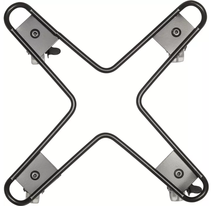 Multi Roller aus Stahl, Kreuzform für weiche/robuste Böden