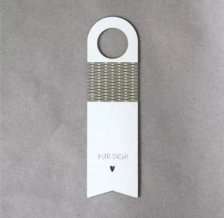 Flaschenanhänger 'Für dich'