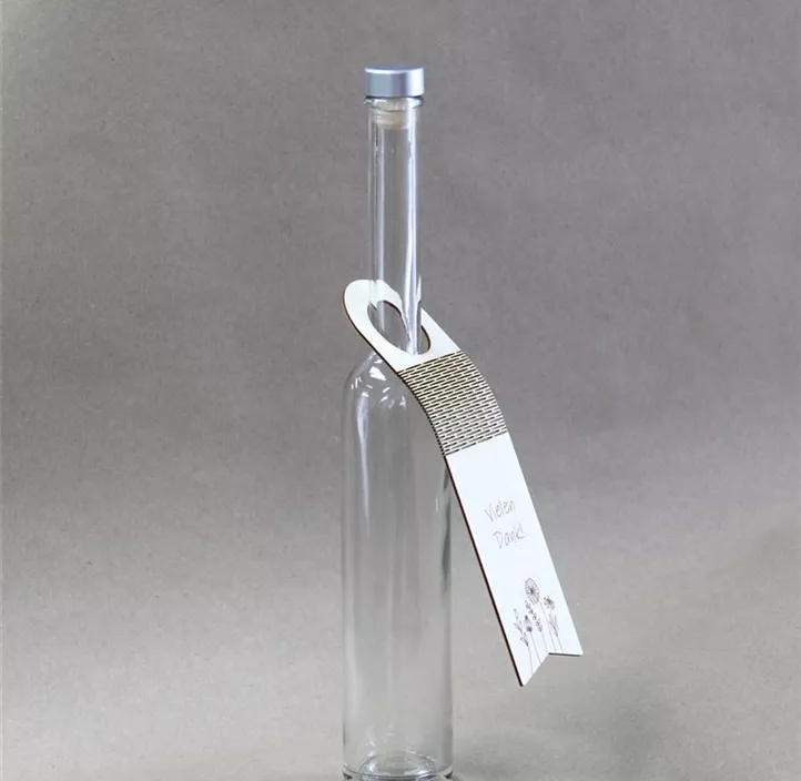 Flaschenanhänger 'Vielen Dank'