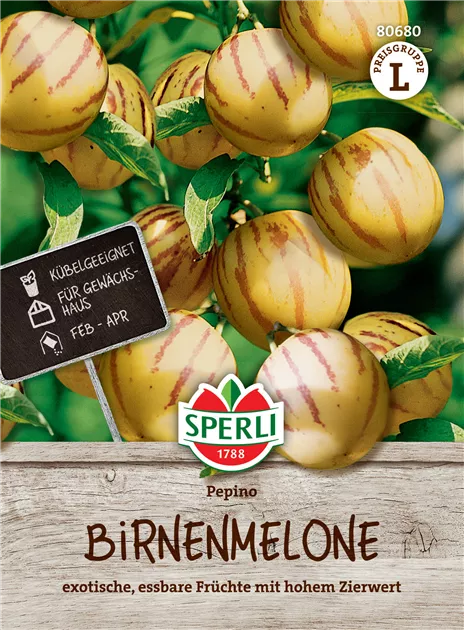 Birnenmelone Pepino, Smereien - Bellaflora