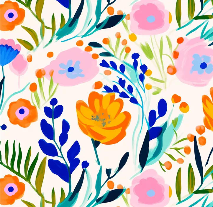 Servietten 'Flower Painting'