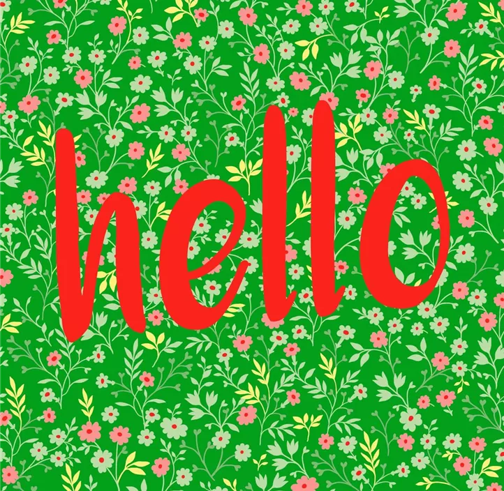 Servietten 'Hello Colours'