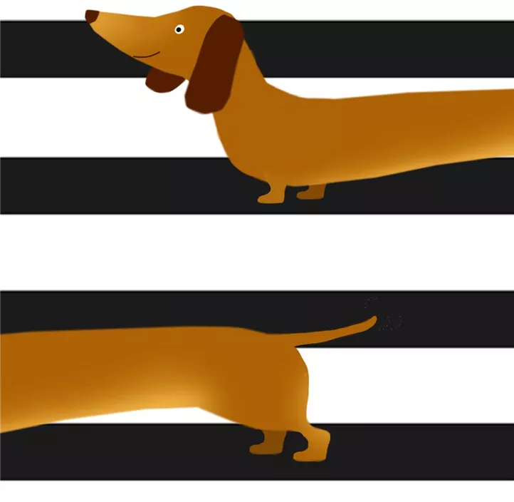 Servietten 'Sausage Dog'