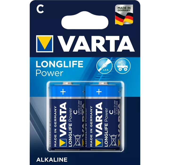 VARTA LONGLIFE Power C Blister 2