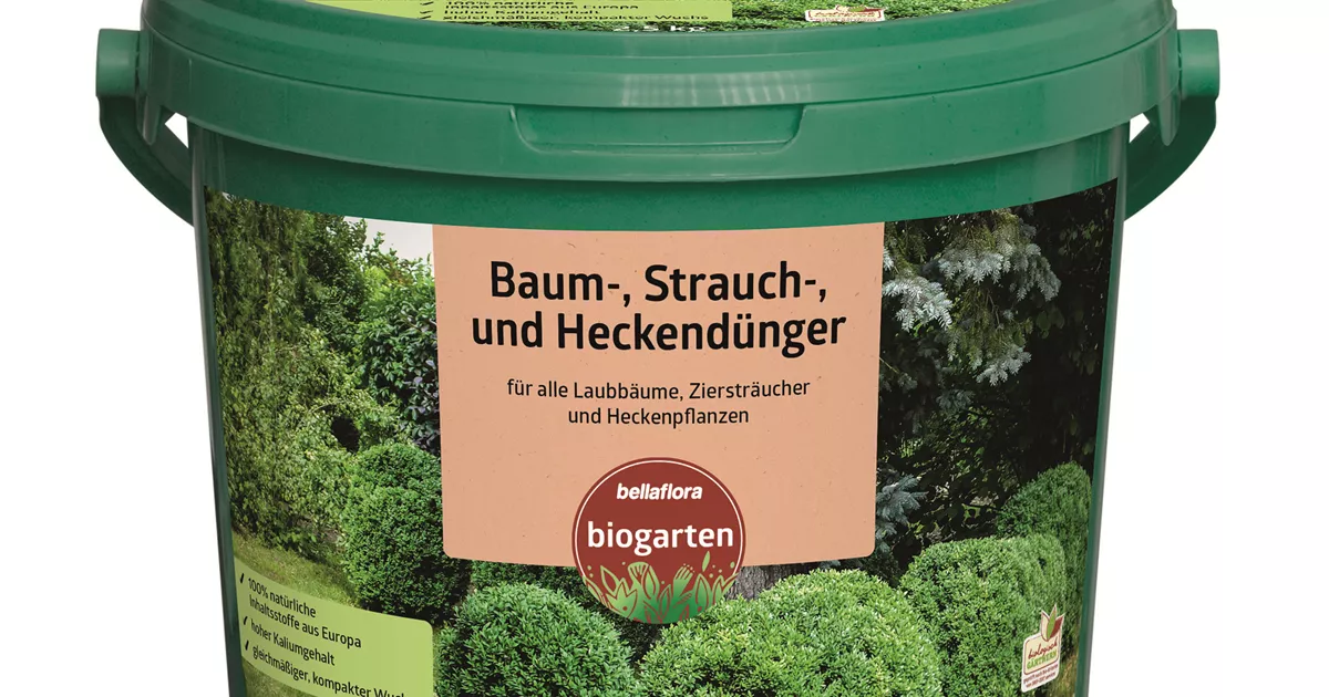 Baum-, Strauch-, und Heckendnger - Bellaflora