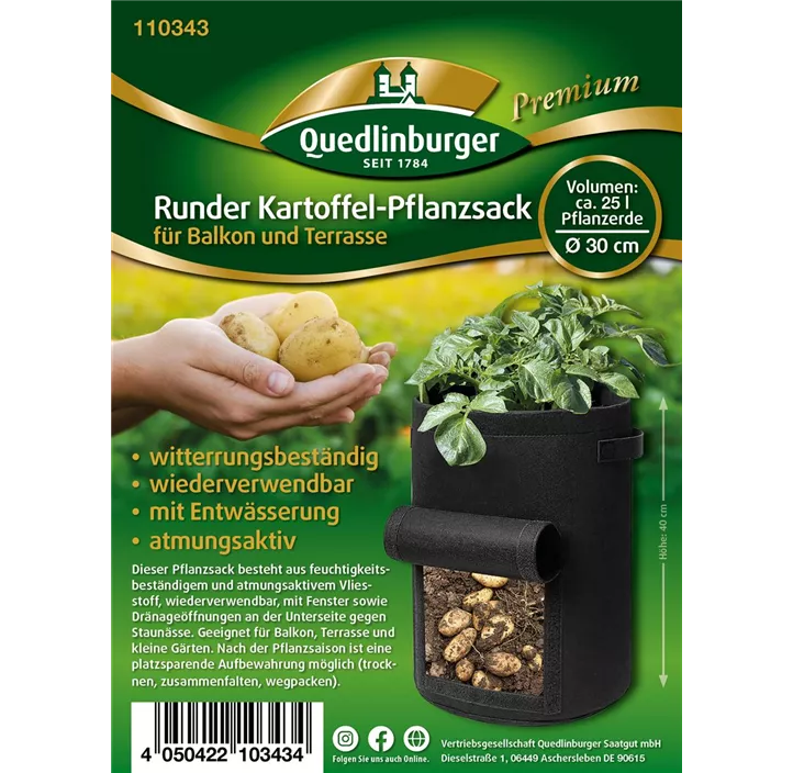 Kartoffel-Pflanzsack