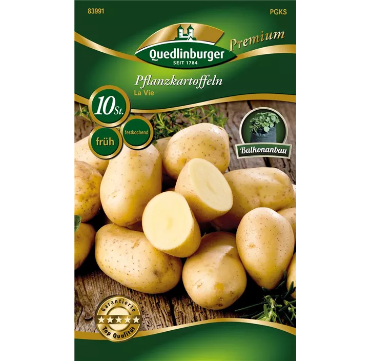Pflanzkartoffel 'La Vie' (festkochend)