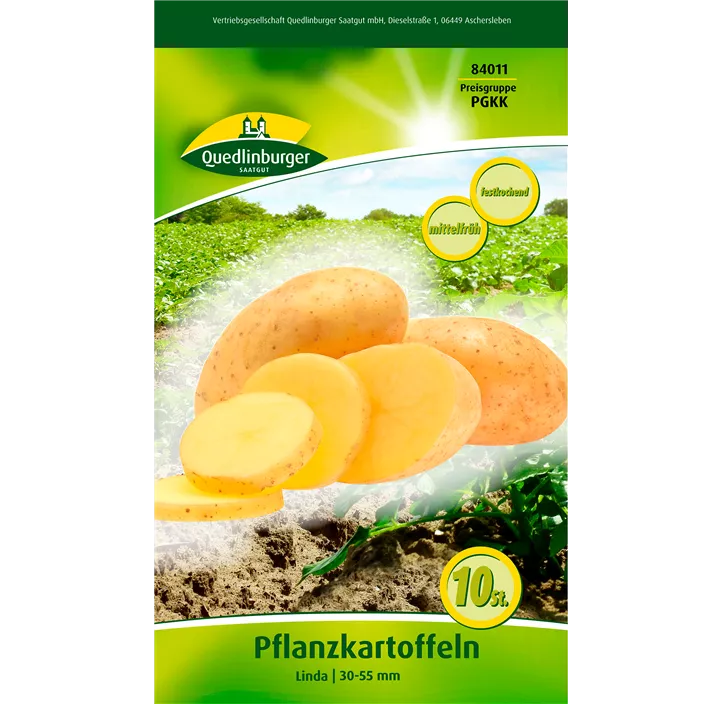 Pflanzkartoffel 'Linda' (festkochend)