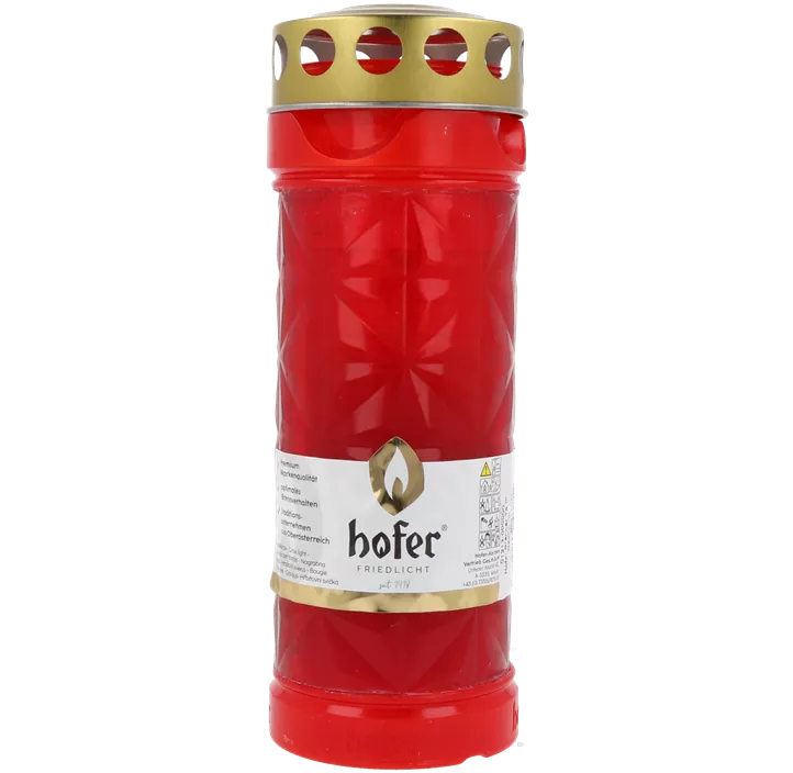 Grablicht Kristallicht 7 Tage