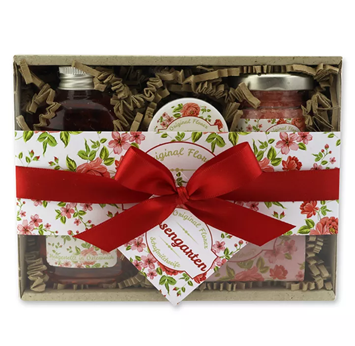 Geschenkbox Rosengarten
