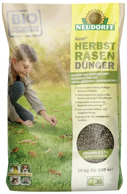 Azet Herbst Rasendnger, 10 kg - Bellaflora