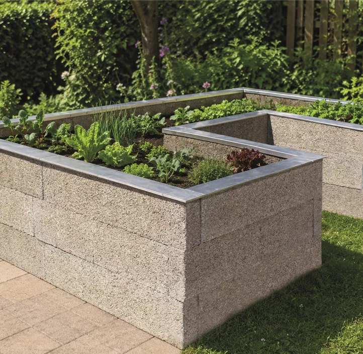 Holzbeton Hochbeet Typ 6, U-Form