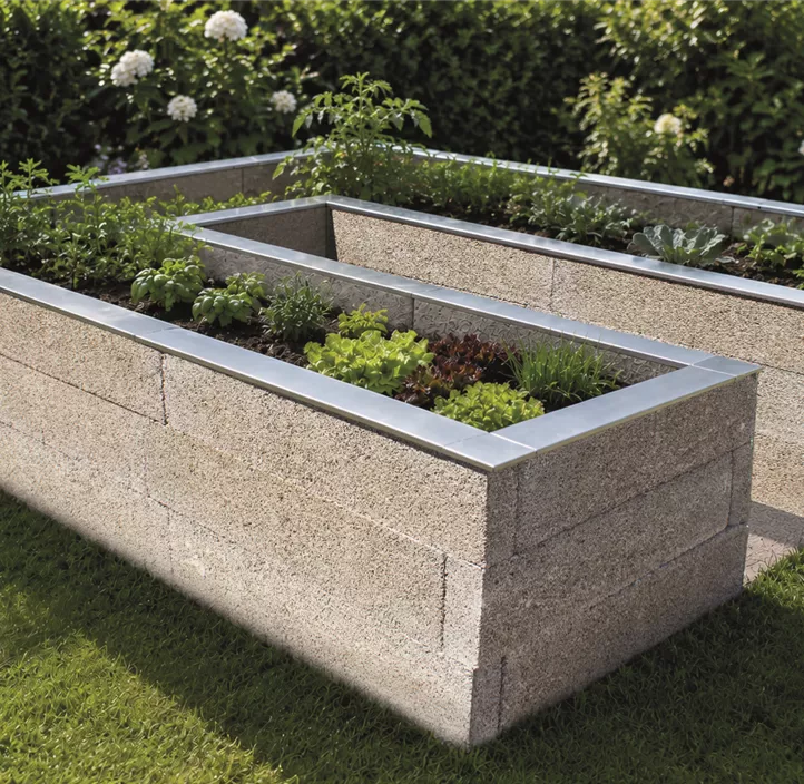 Holzbeton Hochbeet Typ 7, U-Form