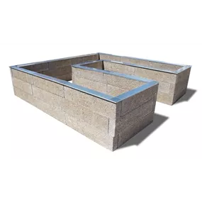 Holzbeton Hochbeet Typ 7, U-Form