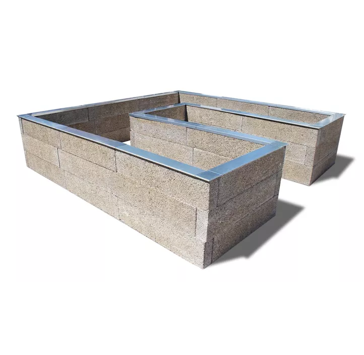 Holzbeton Hochbeet Typ 7, U-Form