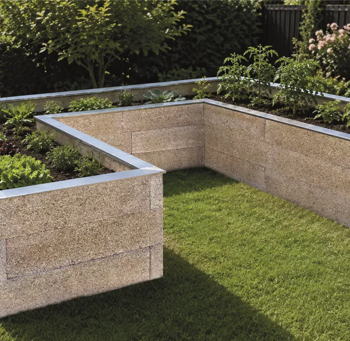 Holzbeton Hochbeet Typ 8, U-Form