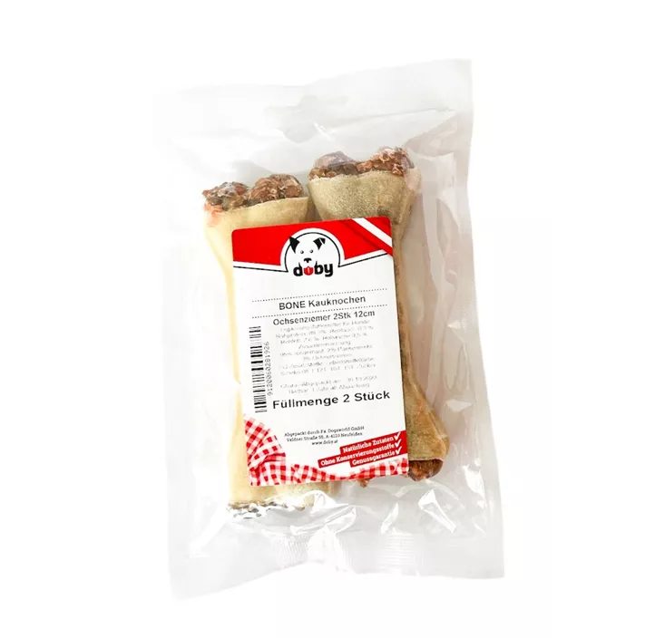 Kauknochen Ochsenziemerfüllung 2er Pkg.