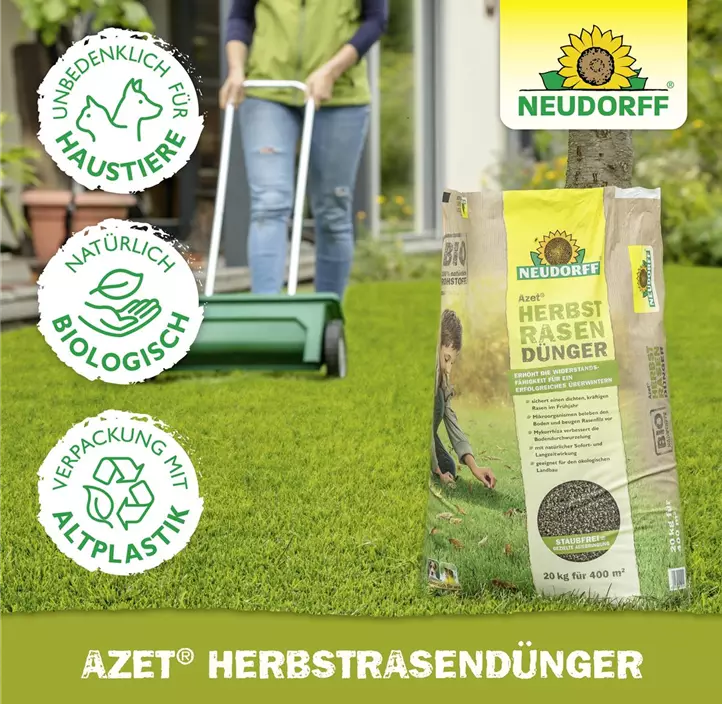 Azet Herbst Rasendünger, 10 kg