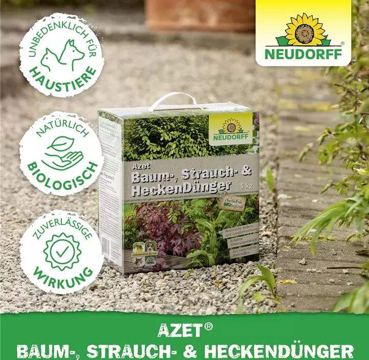 Azet Baum-, Strauch- und Heckendünger