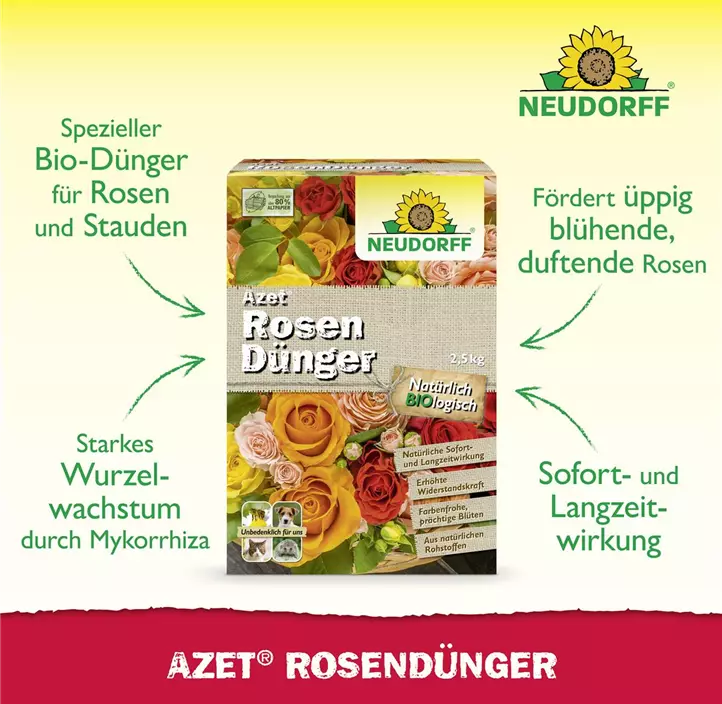Azet Rosendünger Jubiläum