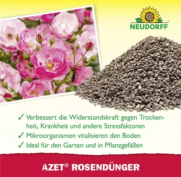 Azet Rosendünger Jubiläum
