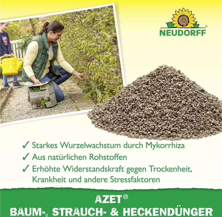 Azet Strauch- und Heckendünger