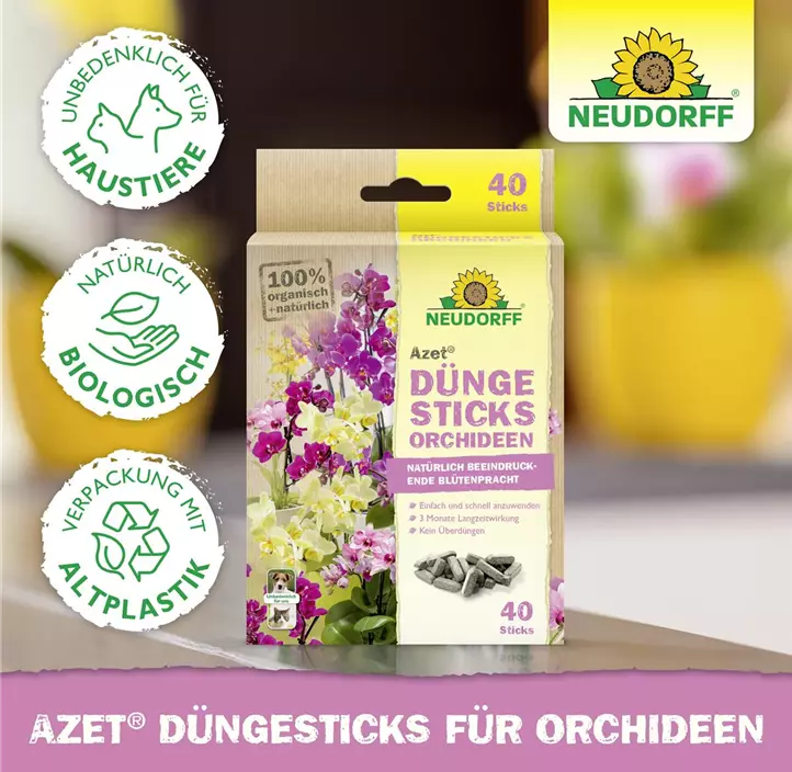 Azet Düngesticks für Orchideen