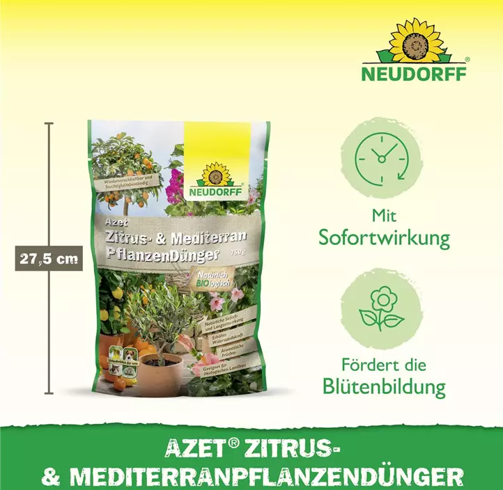 Azet Zitrus- und MediterranpflanzenDünger