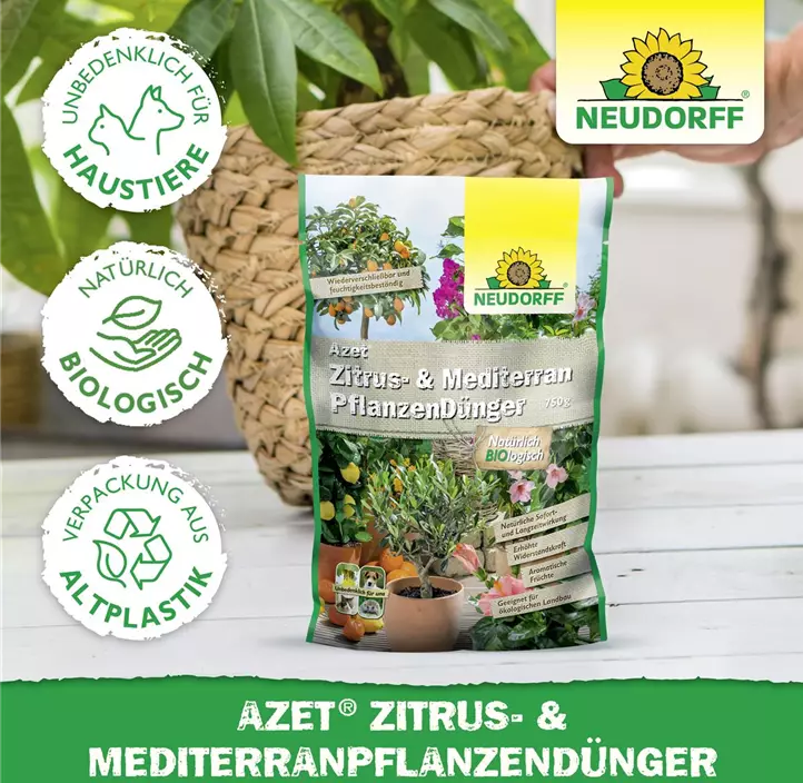 Azet Zitrus- und MediterranpflanzenDünger