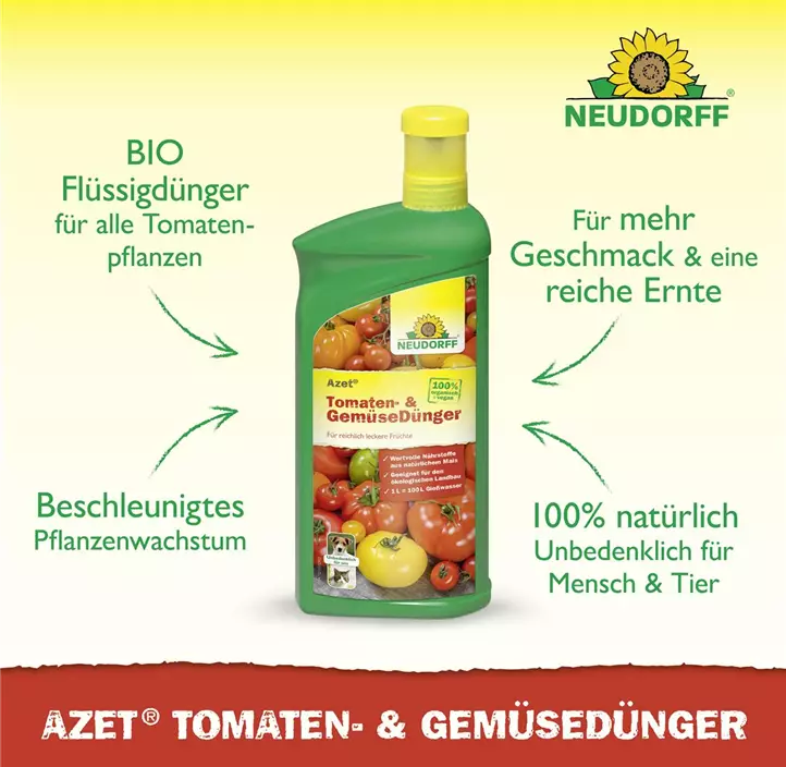Azet Tomaten- & GemüseDünger flüssig