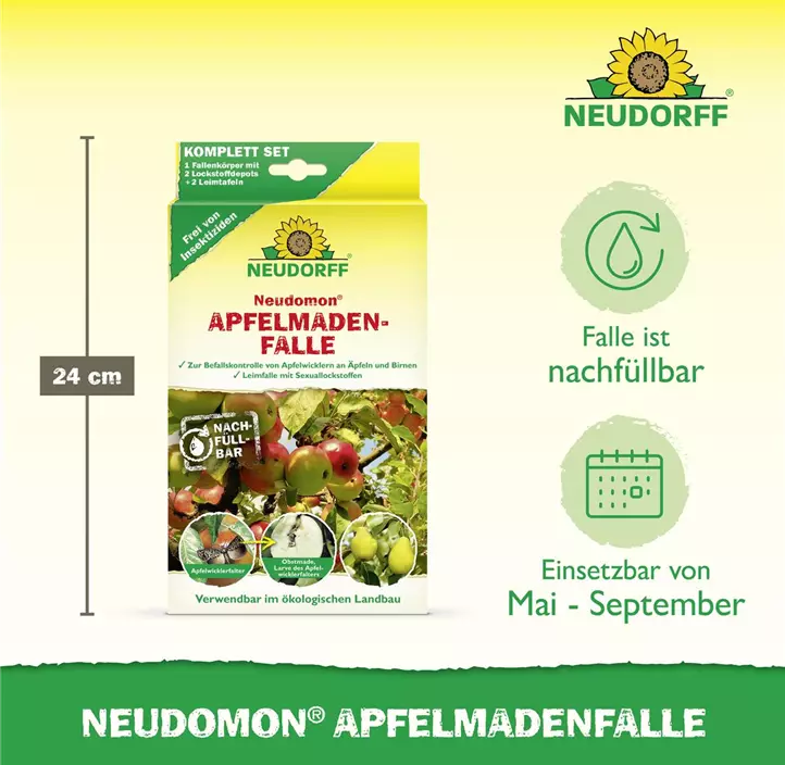 Neudomon Apfelmadenfalle