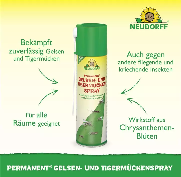 Permanent Gelsen & Tigermücken Spray