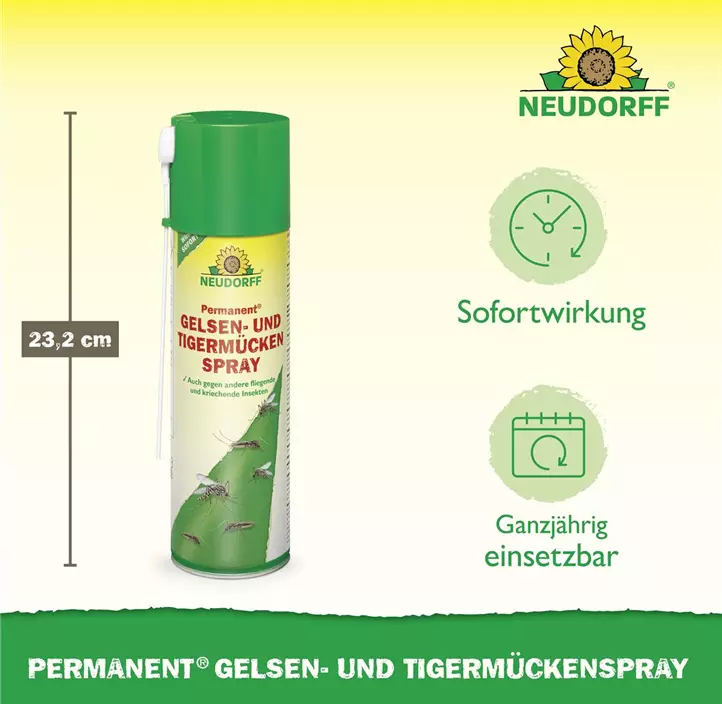Permanent Gelsen & Tigermücken Spray