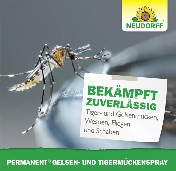 Permanent Gelsen & Tigermücken Spray