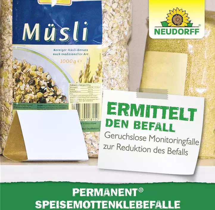 Permanent Speisemotten-Klebefalle