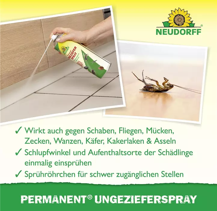 Permanent Ungezieferspray