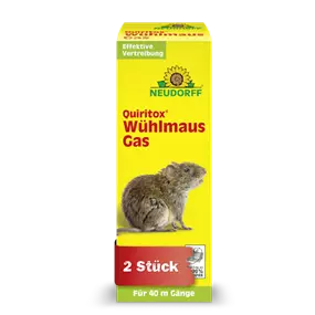 Wühlmausgas 2 Kartuschen