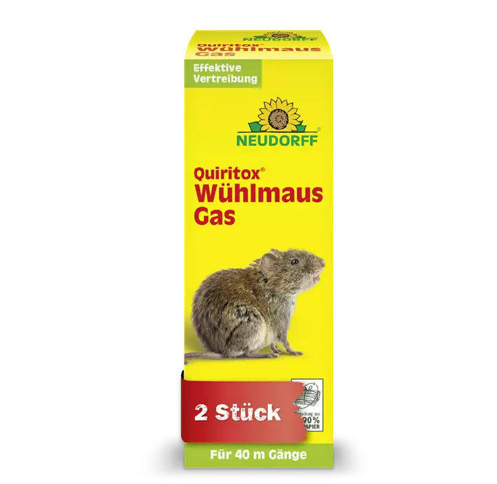 Wühlmausgas 2 Kartuschen