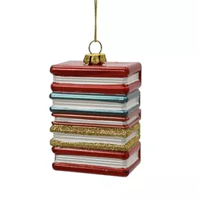 Bücherstapel aus Polystyren
