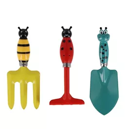 Kinder-Gartenwerkzeug 'Insekten', 3er Set