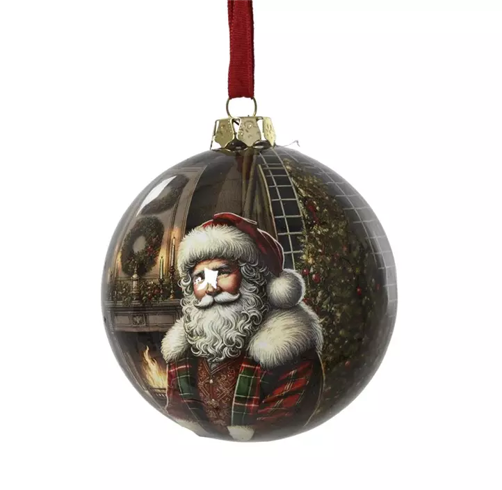Kugel polyfoam Weihnachtsmann
